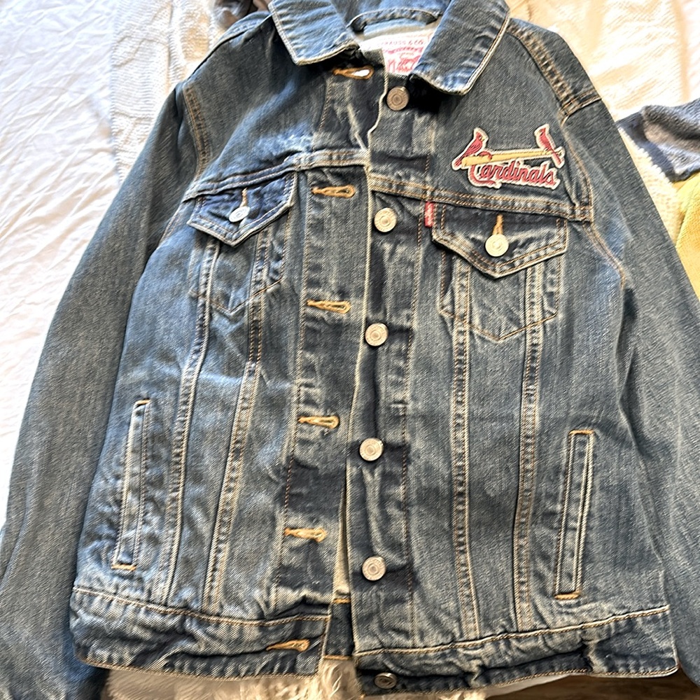 Limited-edition sold out Levi's St. Louis Cardinals The Levi's® MLB Denim Jacket